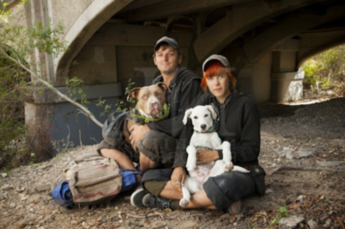 Фотограф показал связь между бездомными и их домашними животными
